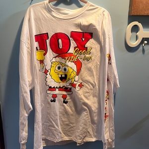 NEW SpongeBob long sleeve Tshirt size 2XL
